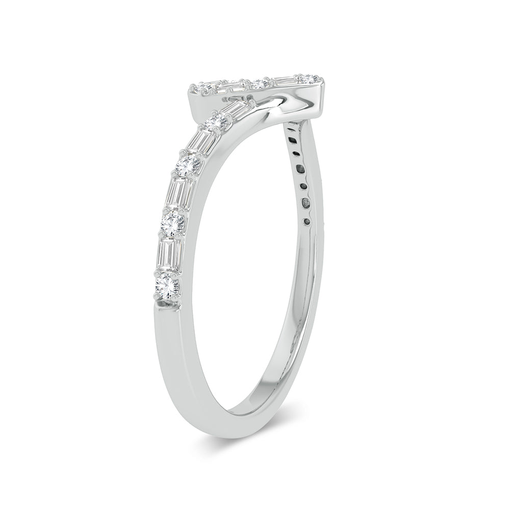 10K 0.17CT Diamond Ring