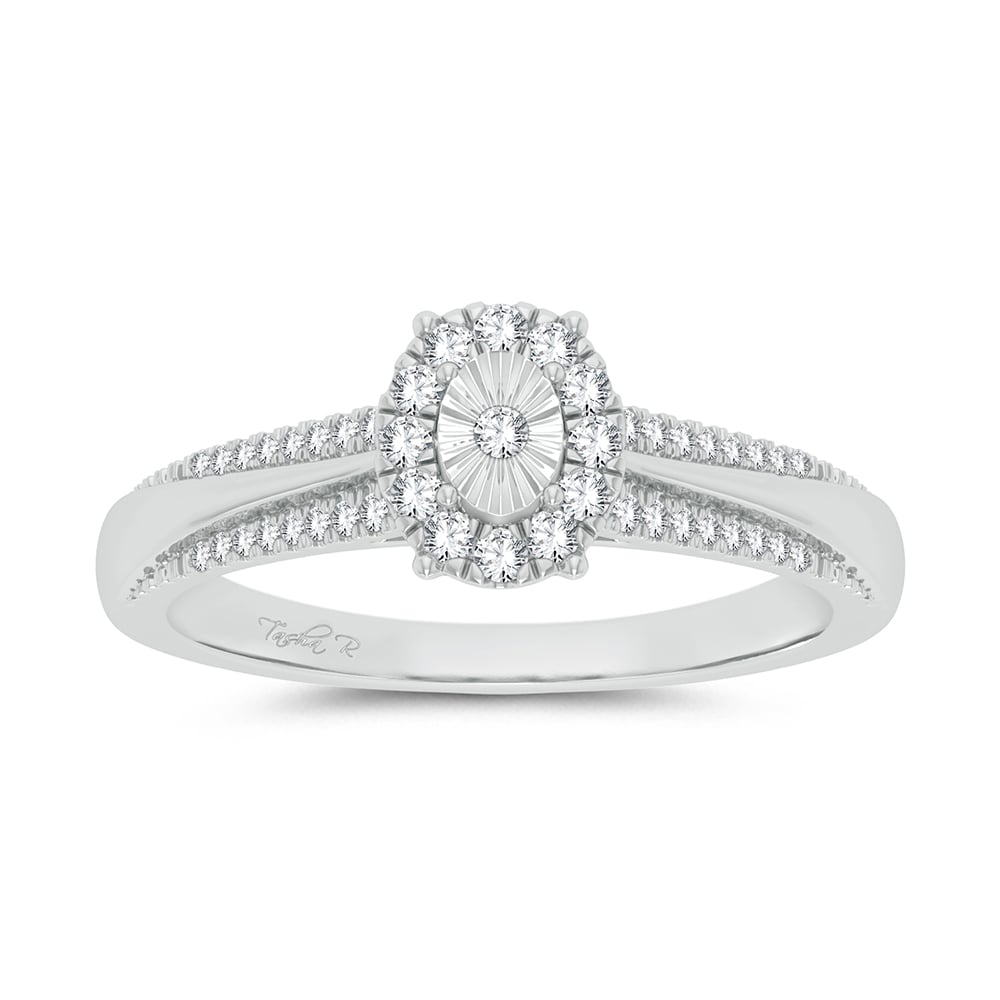 10K 0.15CT Diamond Ring