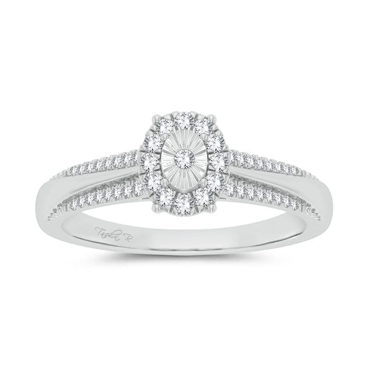 10K 0.15CT Diamond Ring