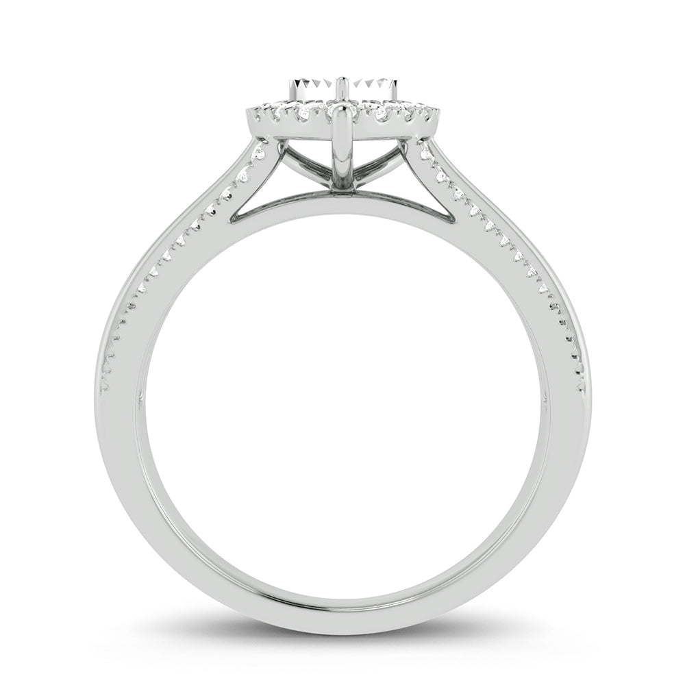 10K 0.15CT Diamond Ring