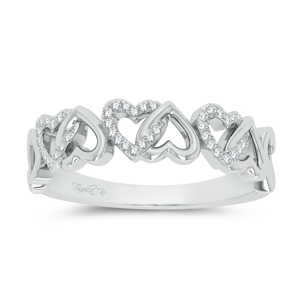 10K 0.10CT Diamond Ring