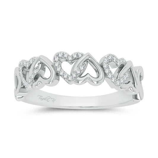 10K 0.10CT Diamond Ring