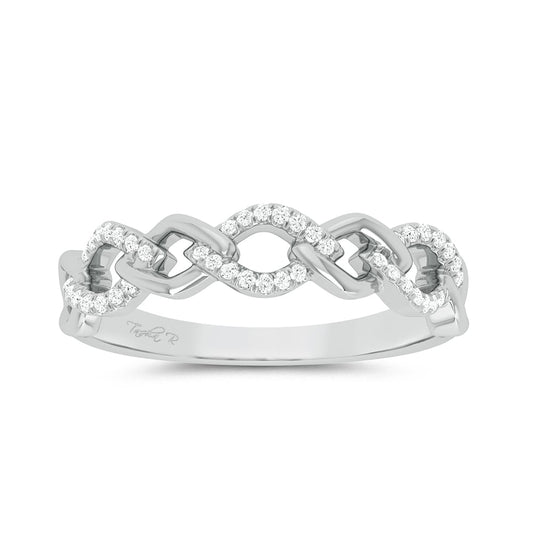 10K 0.10CT Diamond Ring