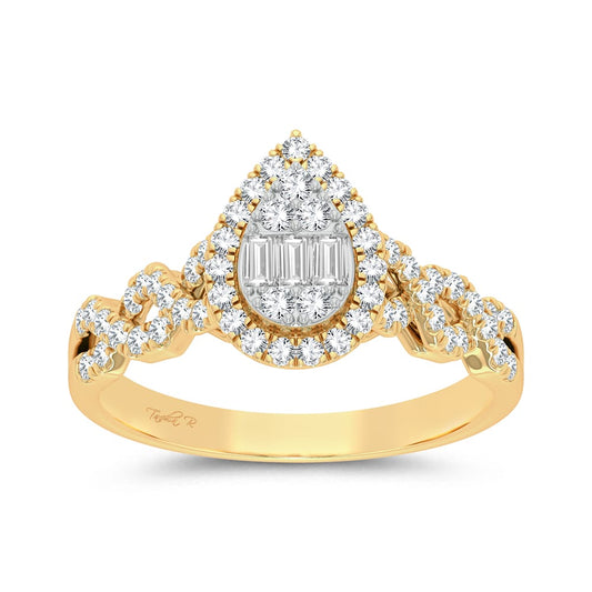 14K 0.50CT Fashion Ring