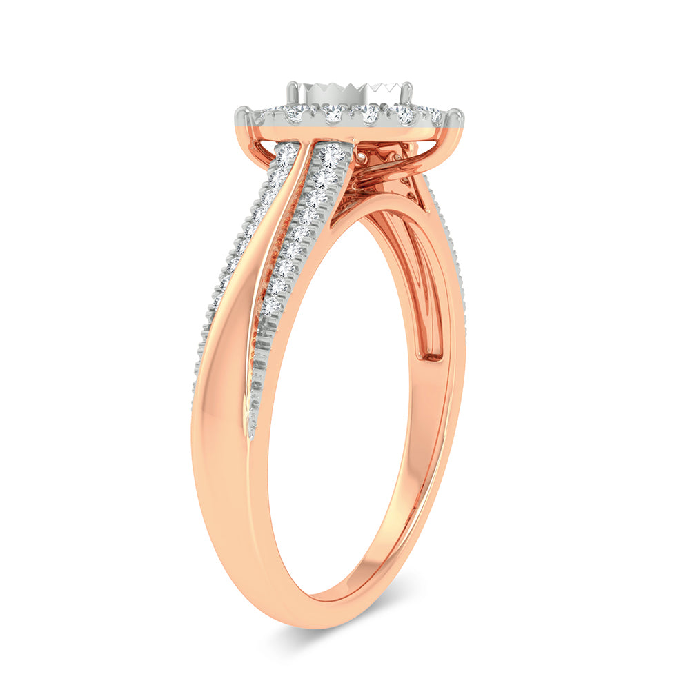 10K 0.15CT Diamond Ring