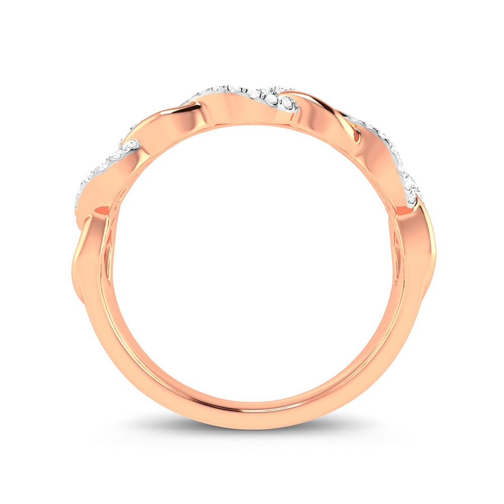 10K 0.10CT Diamond Ring