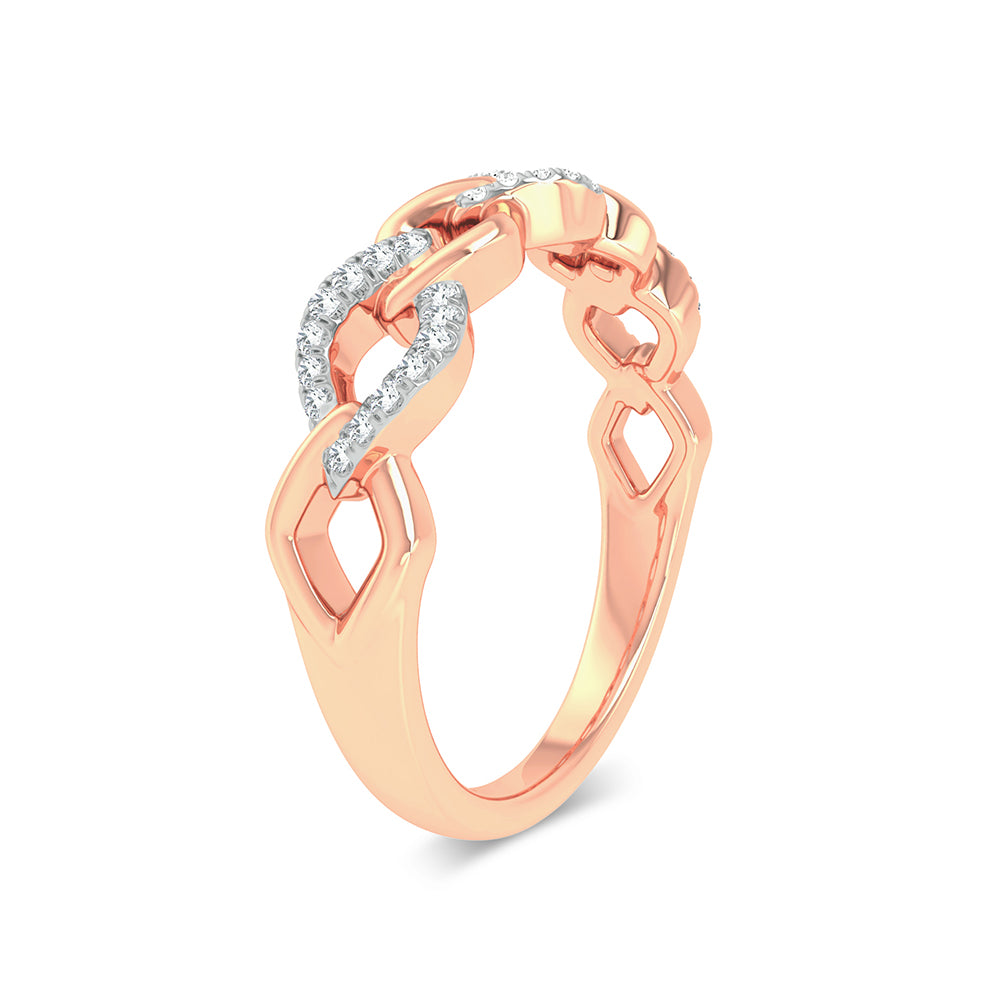 10K 0.10CT Diamond Ring