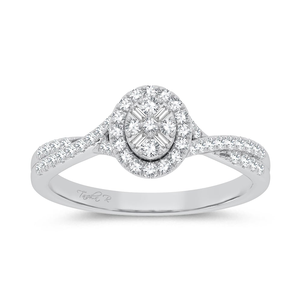 10K 0.25CT Diamond Ring