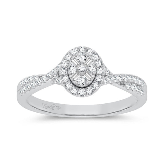 10K 0.25CT Diamond Ring