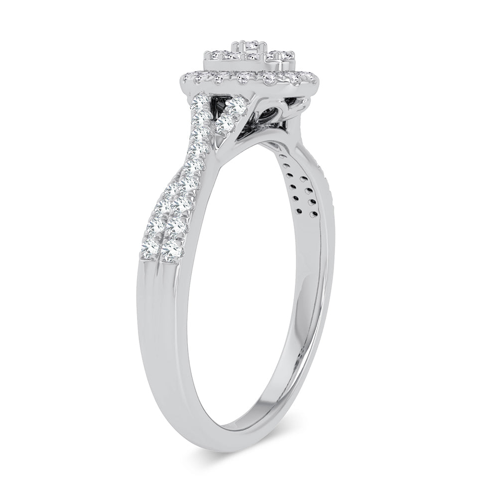 10K 0.25CT Diamond Ring