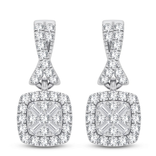 10K 0.33CT Diamond Earring