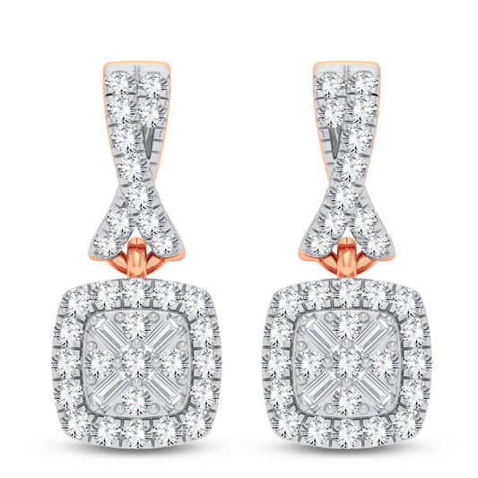 10K 0.33CT Diamond Earring