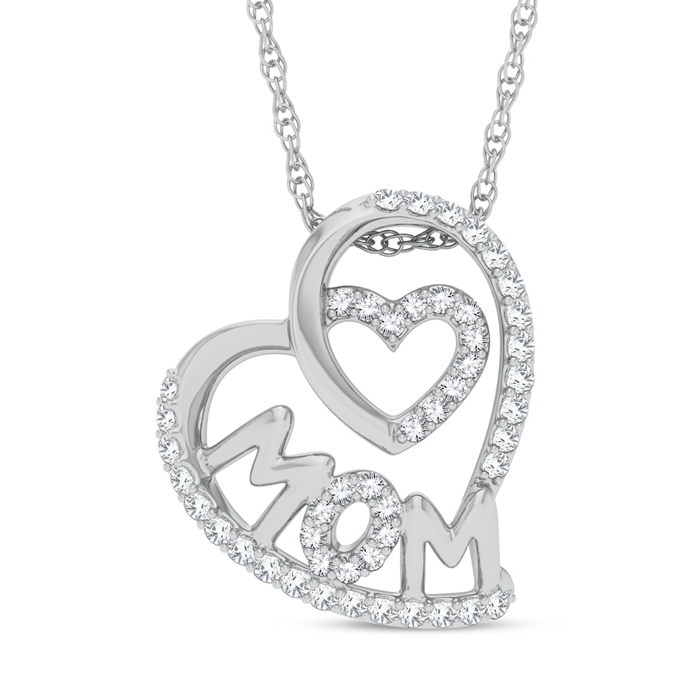 10K 0.20CT Diamond Pendant
