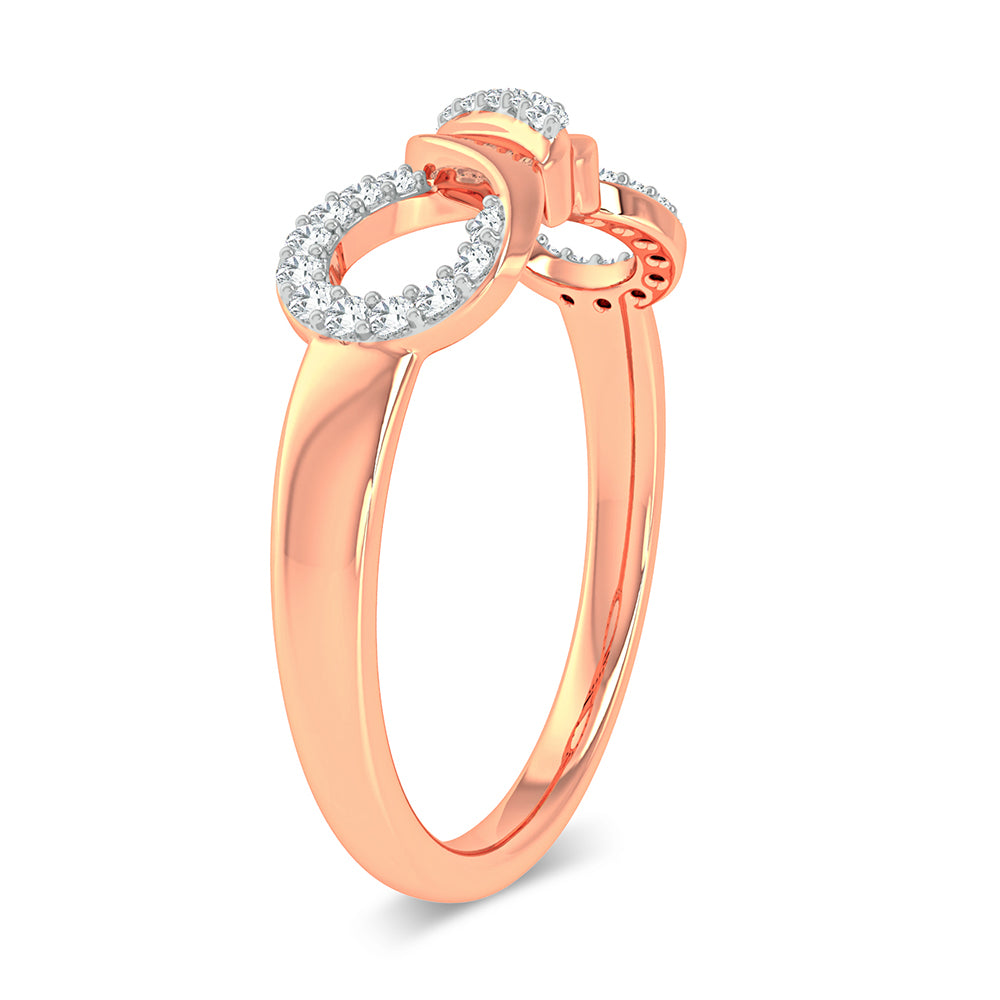 10K 0.13CT Diamond Ring