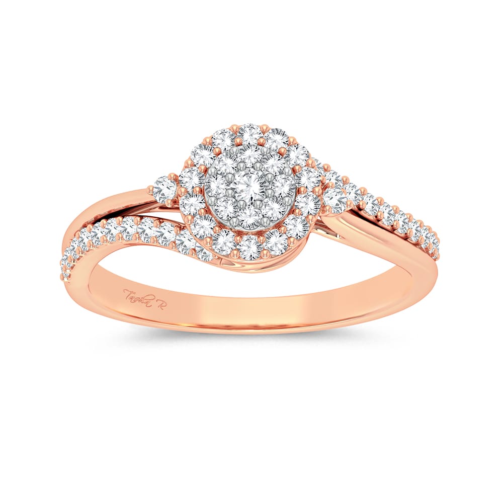 10K 0.40CT Fashion Ring