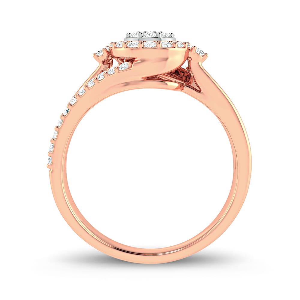 10K 0.40CT Fashion Ring