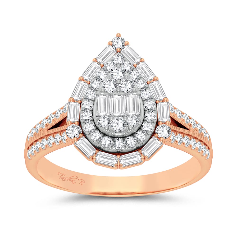 14K 0.75CT Engagement Ring