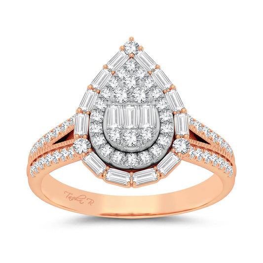 14K 0.75CT Engagement Ring
