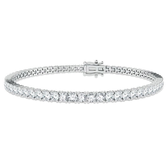 14K 7.00CT Lab Grown Diamond Bracelet