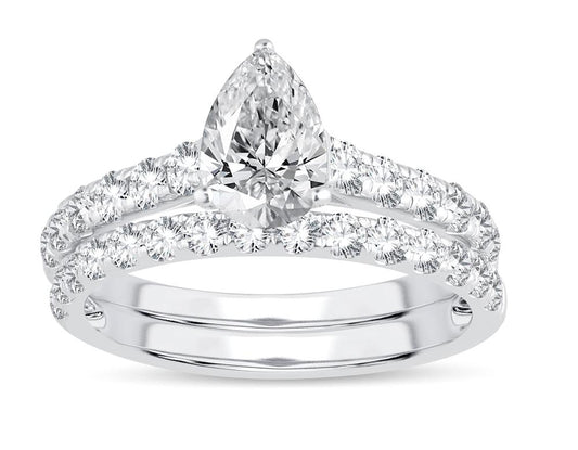 14K 2.03CT Diamond Bridal Set