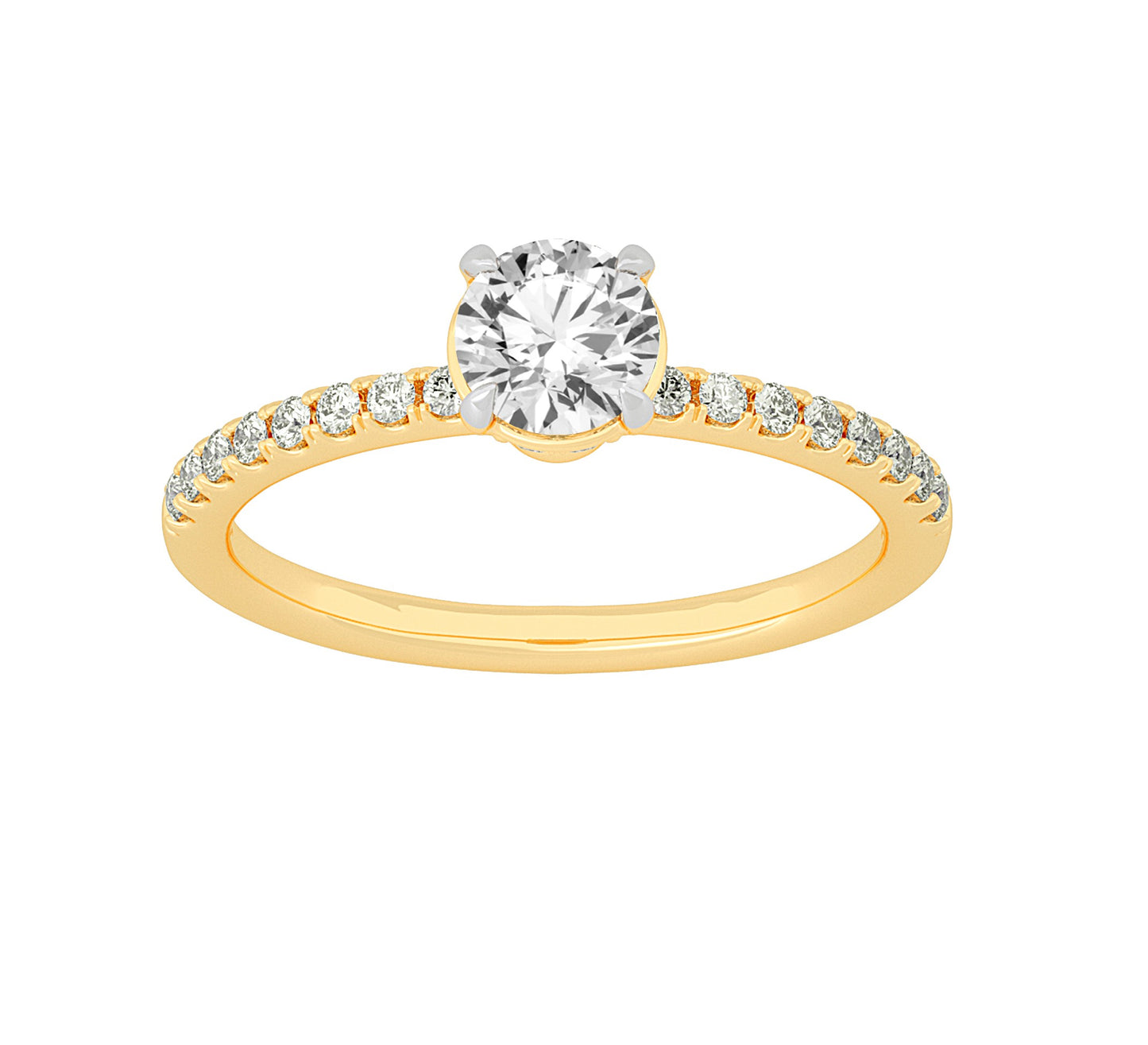 14K 1.00CT Engagement Ring