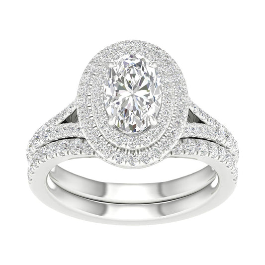 14K 2.25CT Lab Grown Diamond Bridal Ring