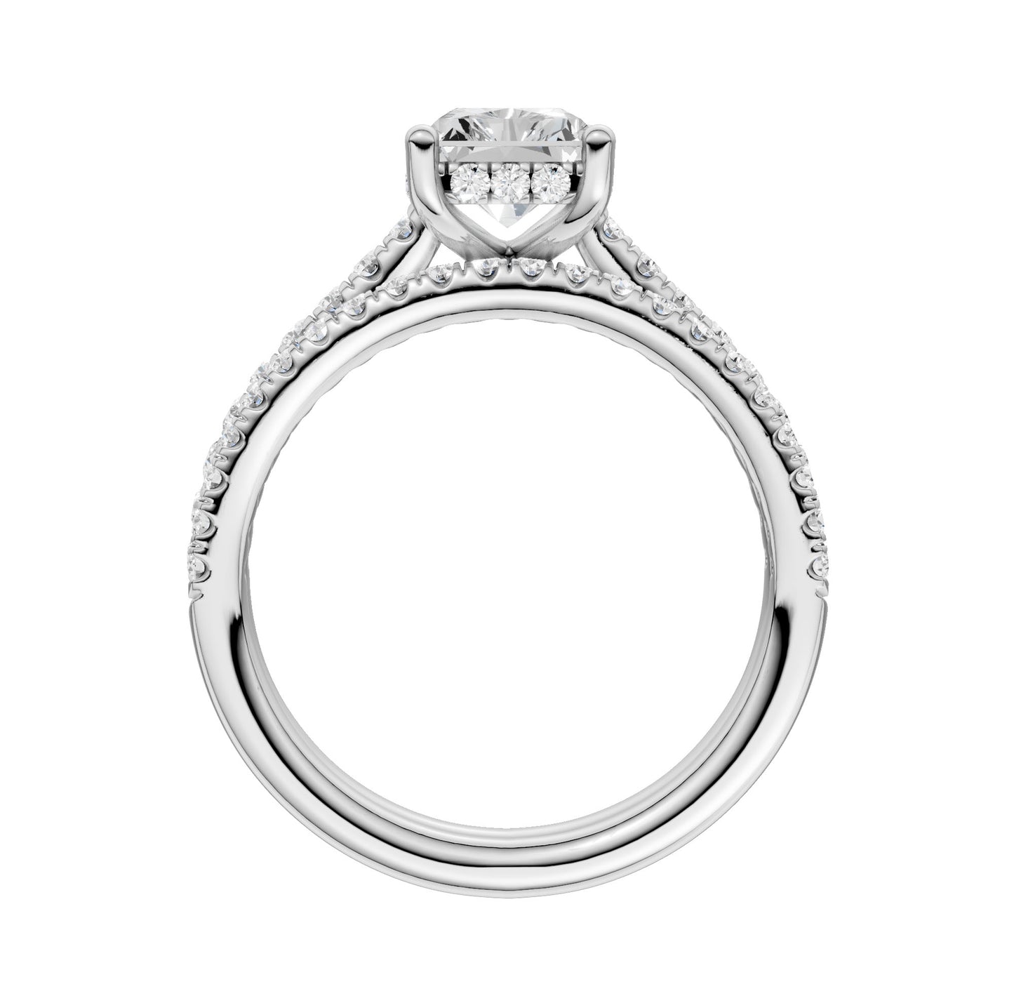 14K 2.50CT Lab Grown Diamond Bridal Set