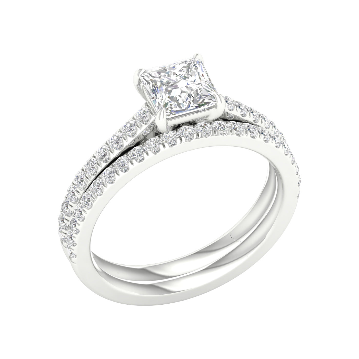 14K 1.50CT Lab Grown Bridal