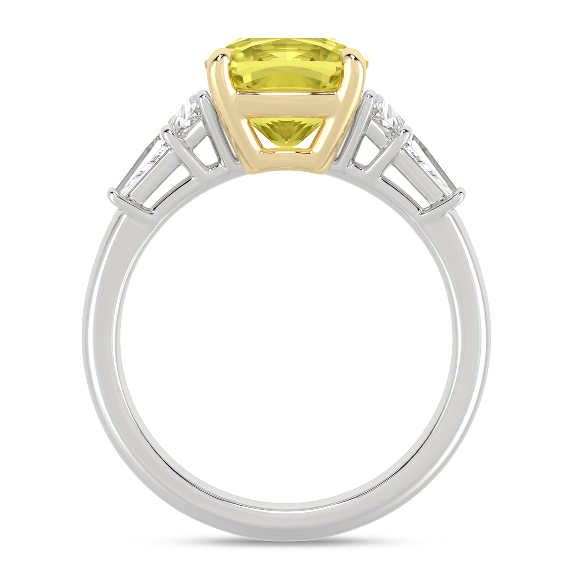 Certified Lab Grown 14K 4.00CT Diamond Engagement Ring