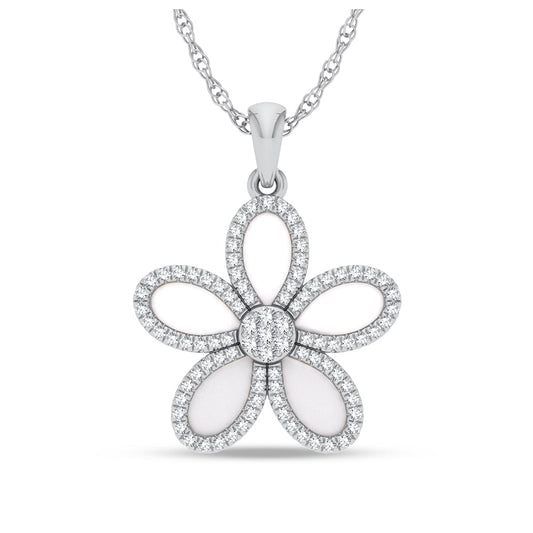 14K 0.25CT Diamond Necklace