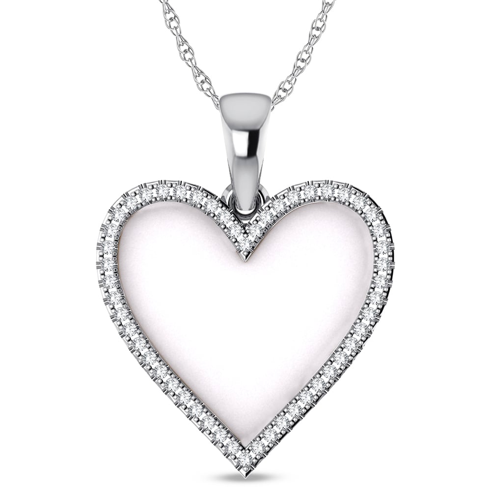 14K 0.13CT Diamond Necklace