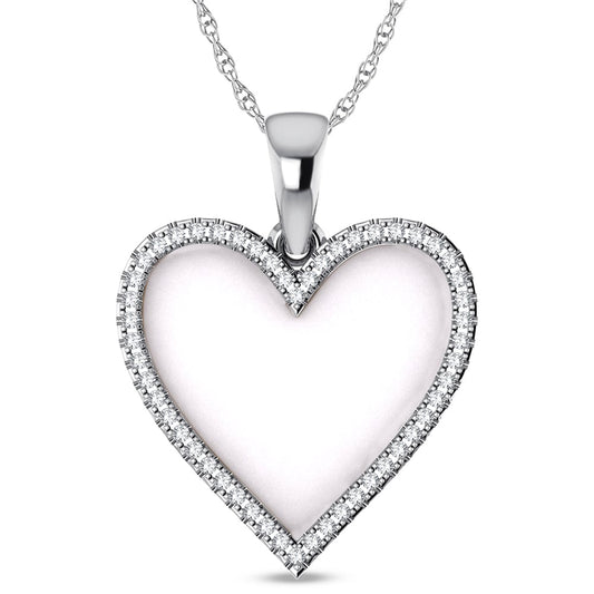 14K 0.13CT Diamond Necklace