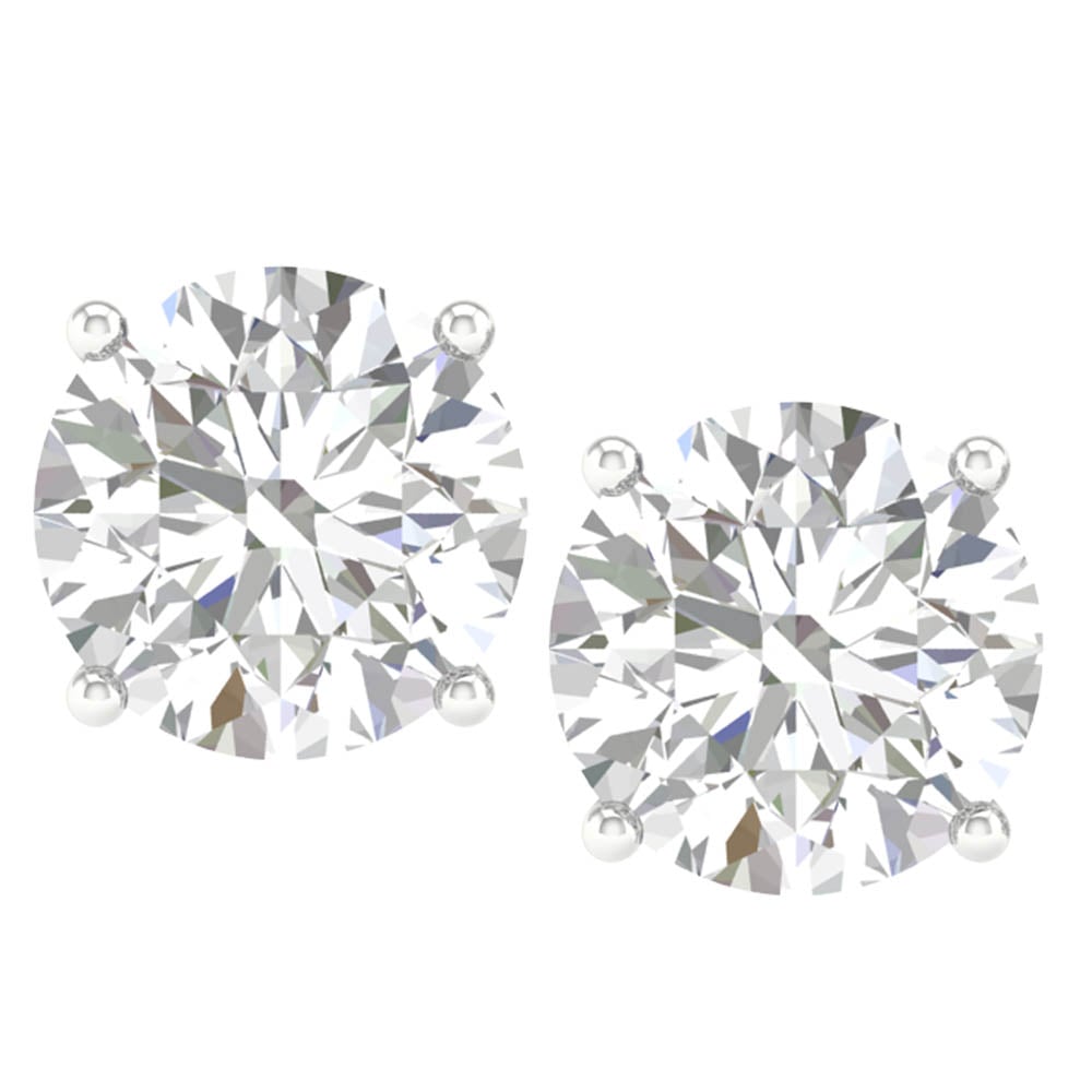 10K 1.00CT Certified Lab Grown Diamond Earring