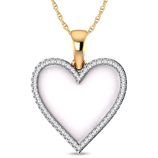 14K 0.13CT Diamond Necklace