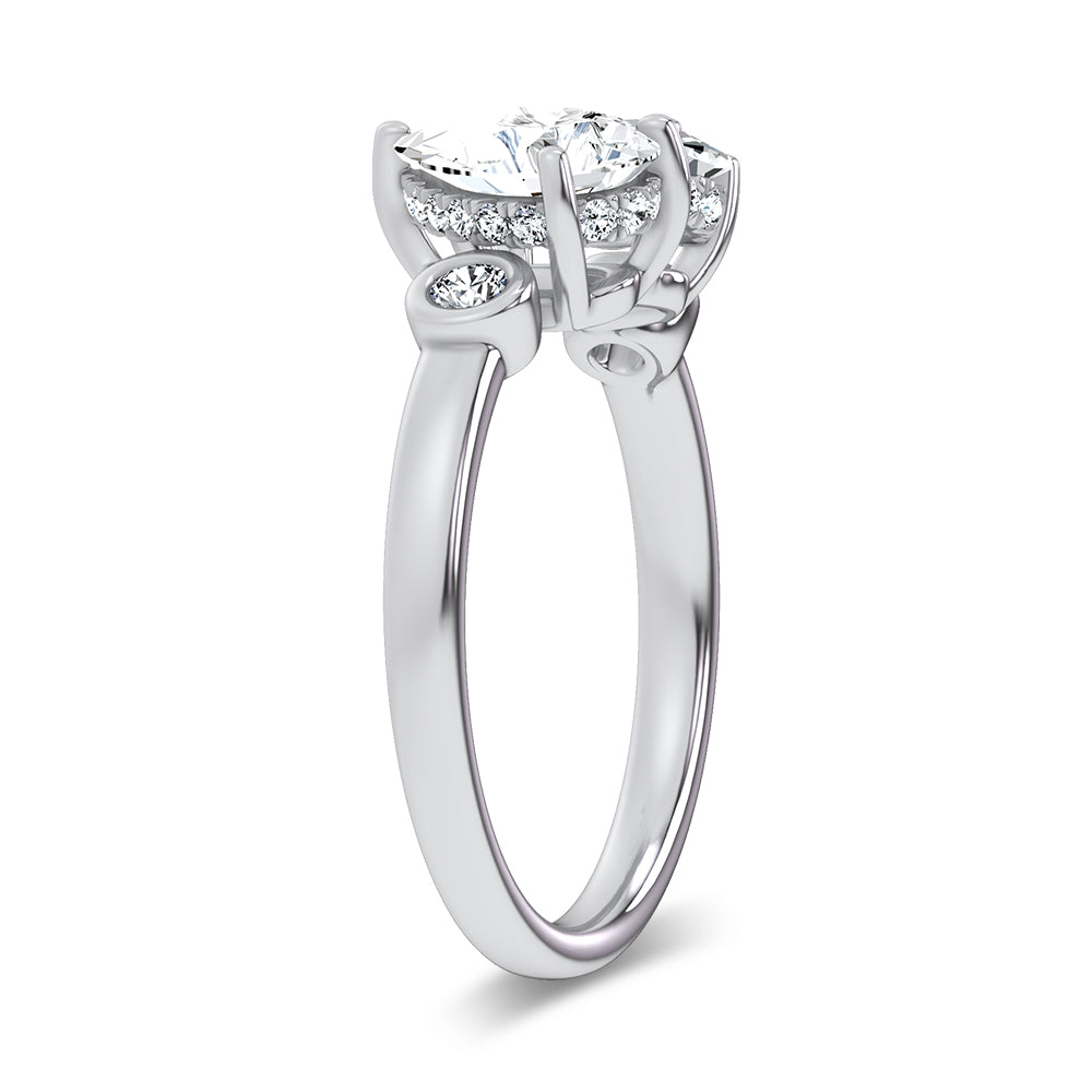 14K 2.17CT Certified Lab Grown Ring