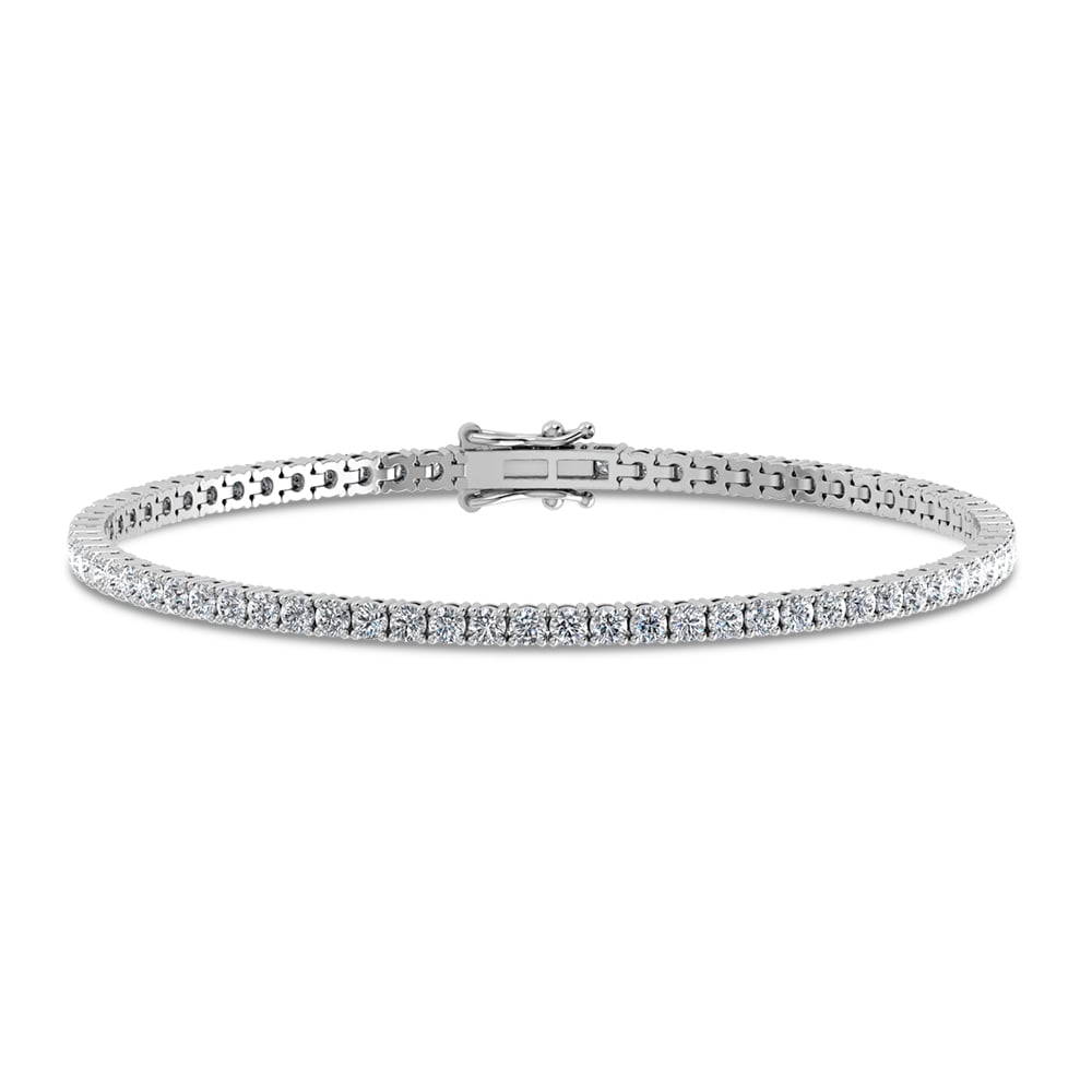 14K 2.98CT Lab Grown Diamond Bracelet