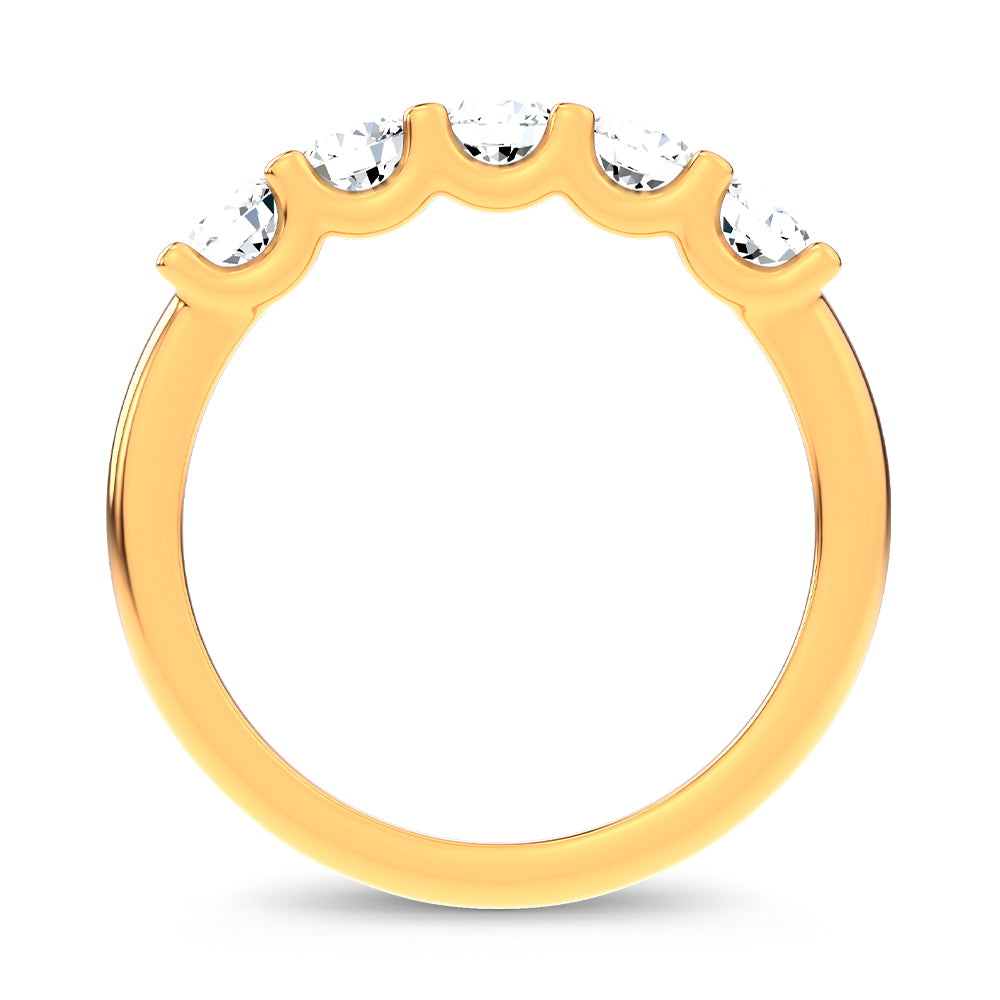 10K 1.00CT Lab Grown Ladies Band