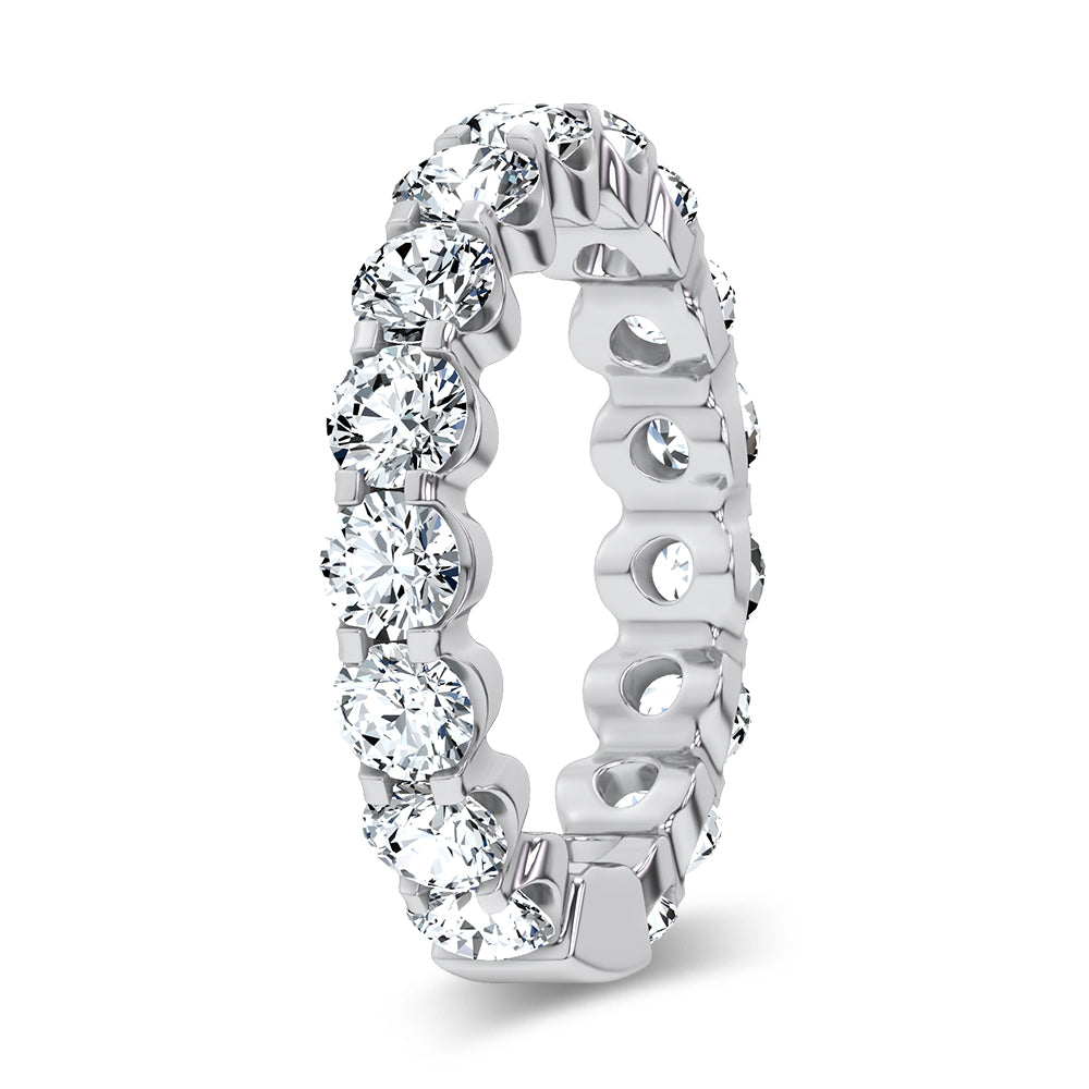 14K 4.00CT Lab Diamond Eternity Band
