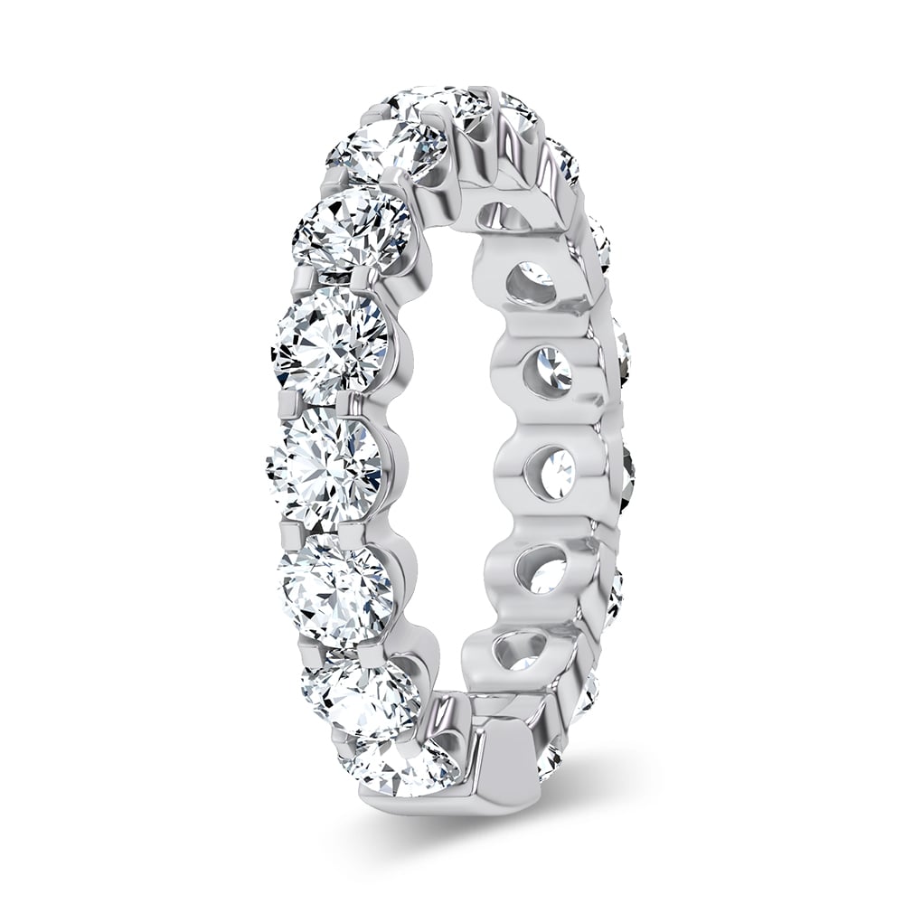 14K 4.00CT Lab Diamond Eternity Band