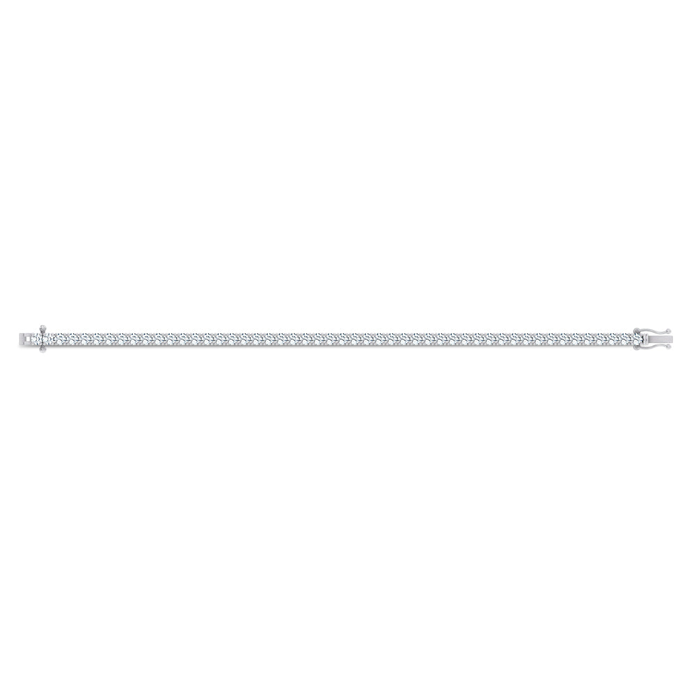 14K 7.00CT Lab Grown Diamond Bracelet