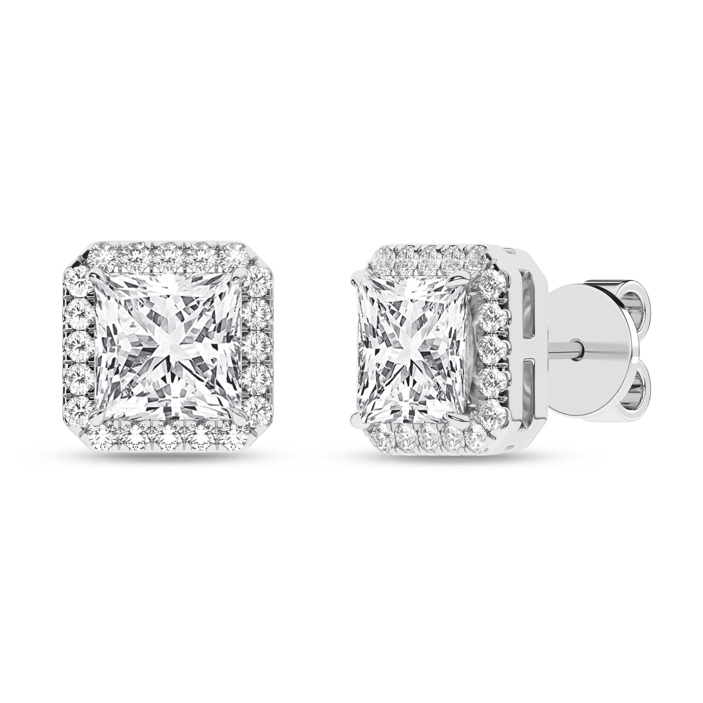 14K 2.25CT Certified Lab Grown Diamond Earrings