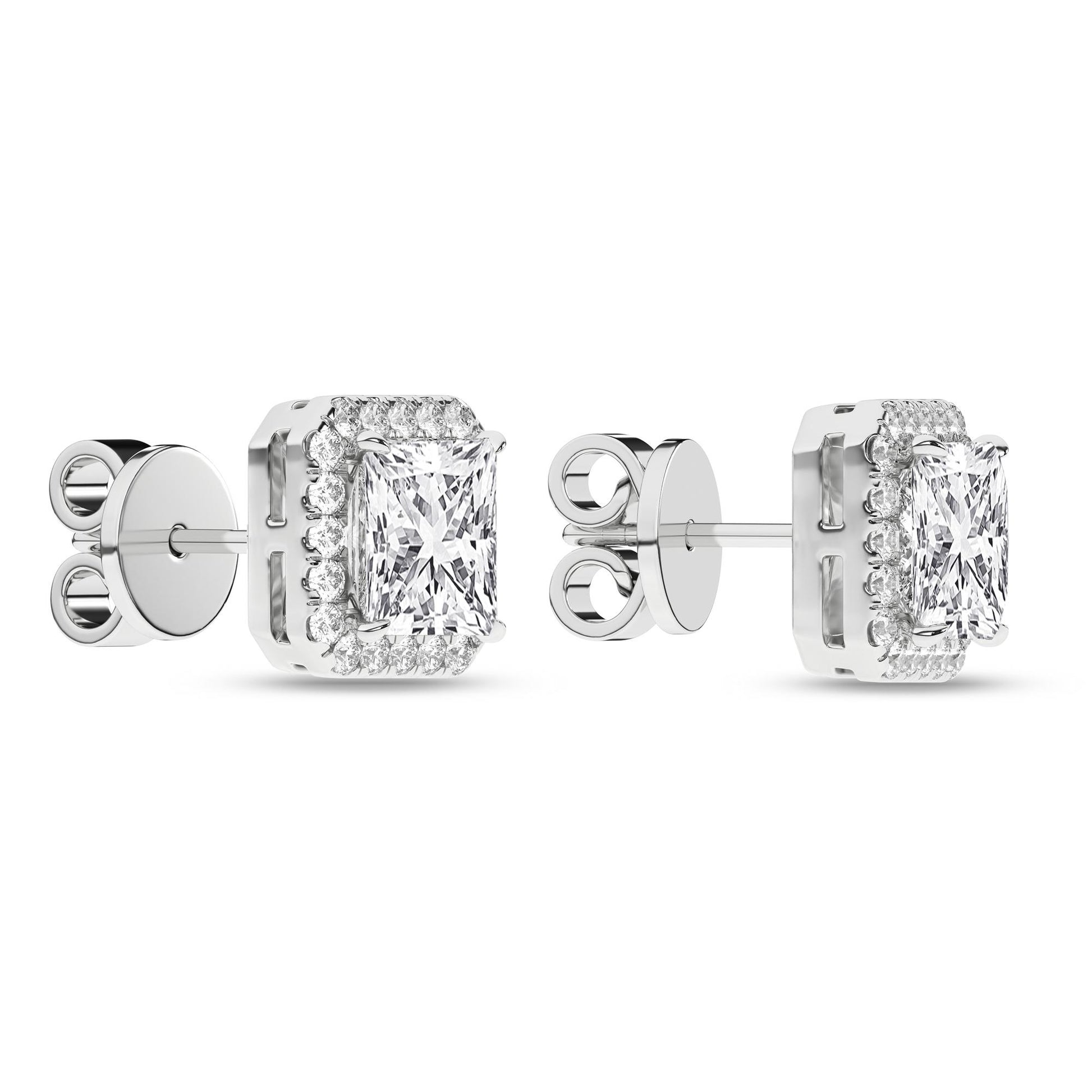 14K 2.25CT Certified Lab Grown Diamond Earrings