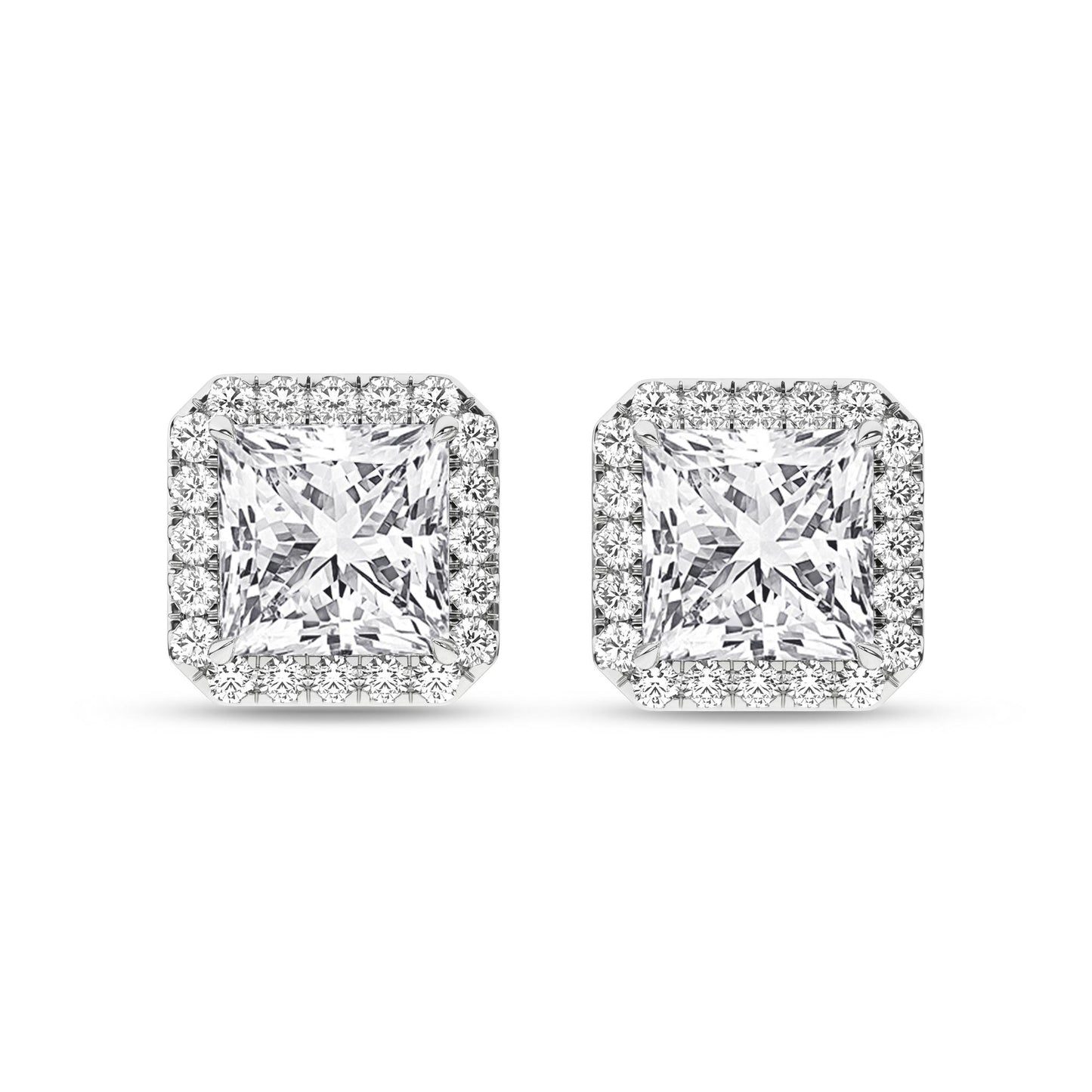 14K 2.25CT Certified Lab Grown Diamond Earrings