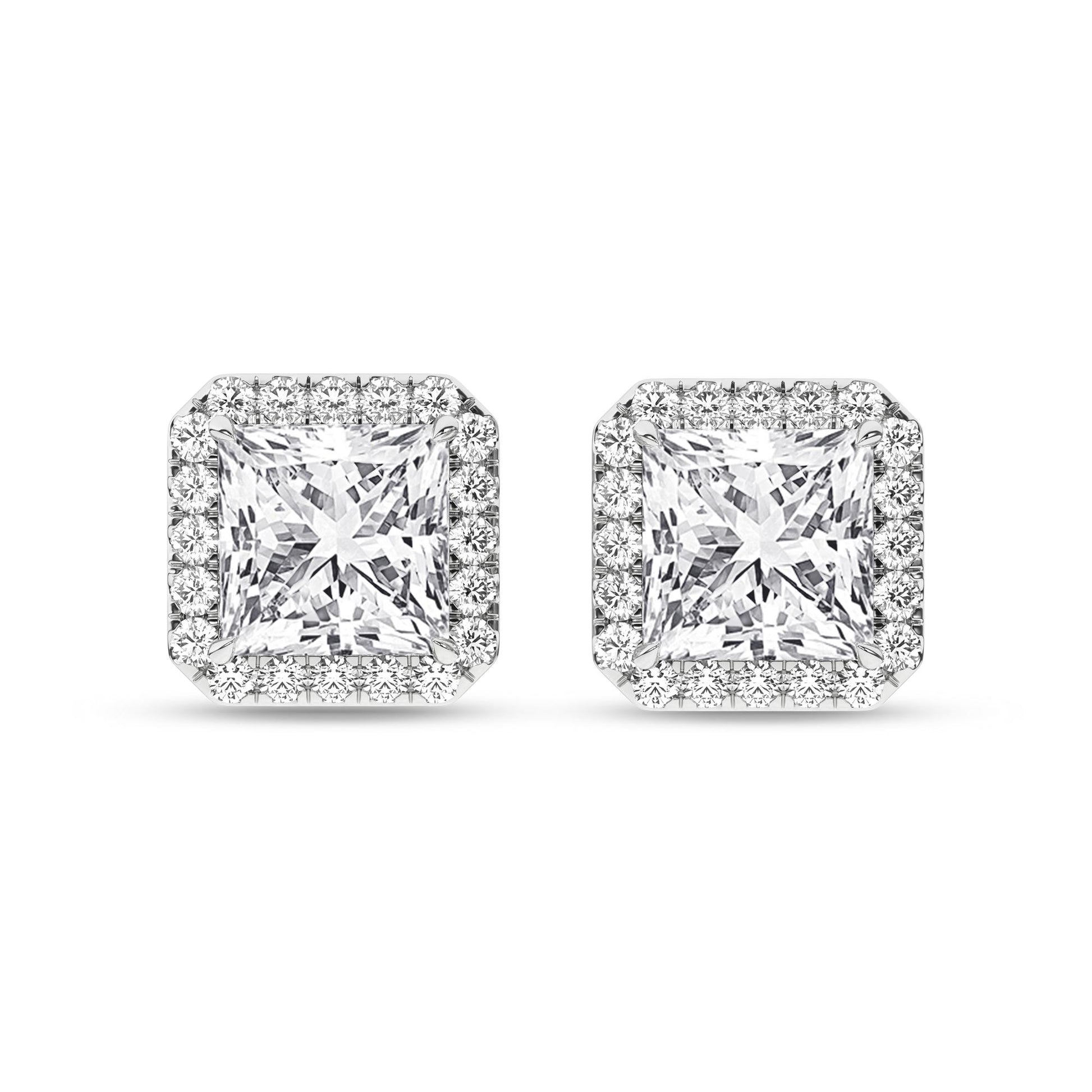 14K 2.25CT Certified Lab Grown Diamond Earrings