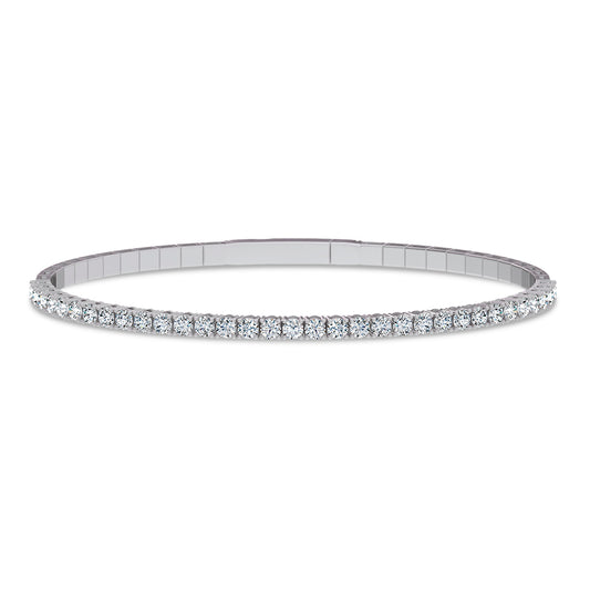 14K 2.00CT Lab Grown Diamond Bangle