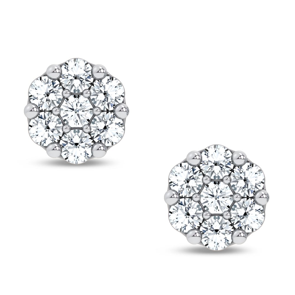 14K 2.00CT Lab Grown Diamond Earring