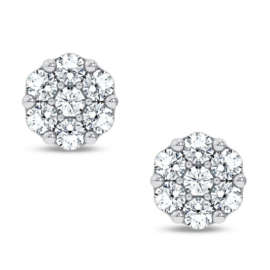 14K 2.00CT Lab Grown Diamond Earring