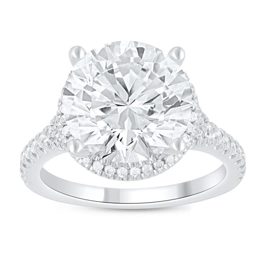 14K 6.50CT Lab Grown Diamond Ring