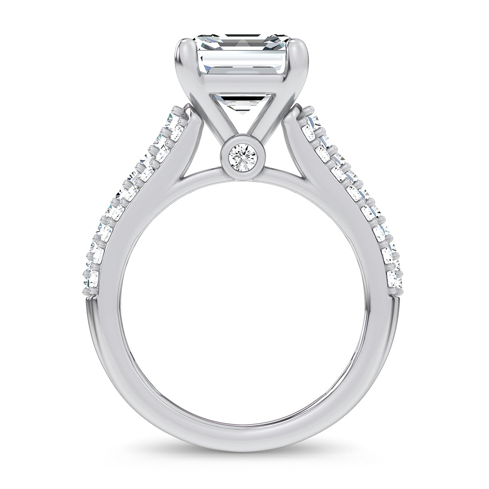 14K 4.00CT Certified Lab Grown Engagement Ring