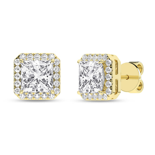 14K 2.25CT Certified Lab Grown Diamond Earrings